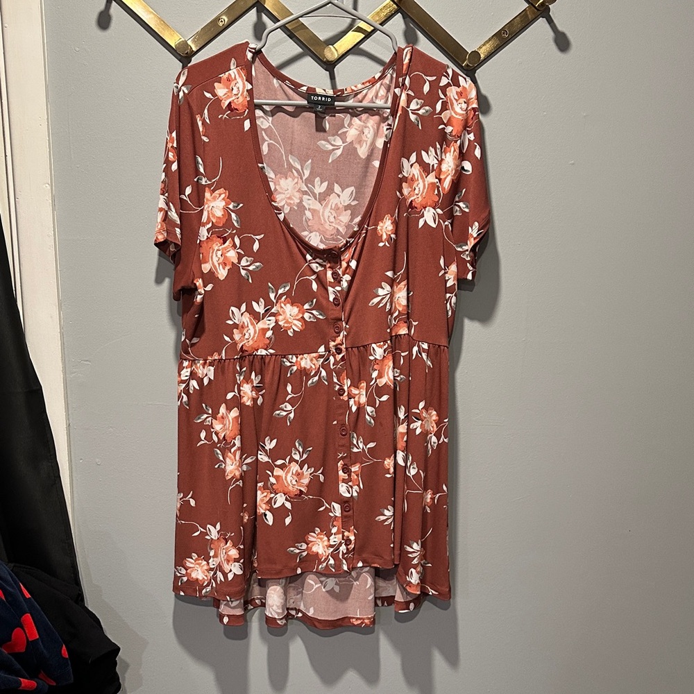 Torrid Hi-Low Blouse